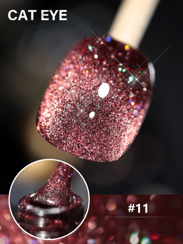 HOT SALE NOW-Laser Diamond Cat Eye Nail Polish