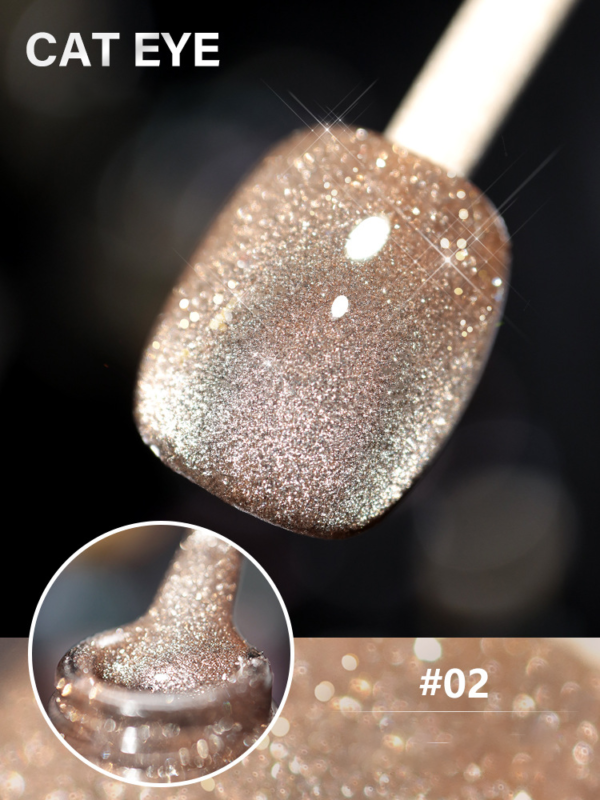 HOT SALE NOW-Laser Diamond Cat Eye Nail Polish