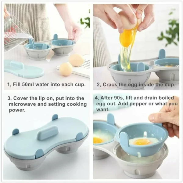 Edible Silicone Drain Egg Boiler（🔥50% OFF🔥）