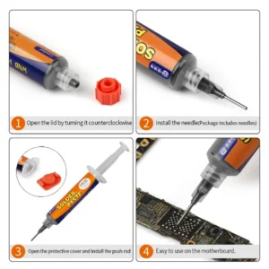 【BUY 2 GET 1 FREE】20g BGA Syringe Tin Solder Paste Leaded Sn63/Pb37 Melting Point 183℃