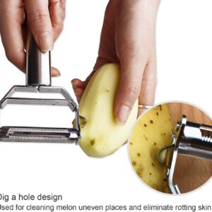 (🌲CHRISTMAS HOT SALE --48% OFF)Stainless Steel Multifunctional Peeler(BUY 2 GET 1 FREE)