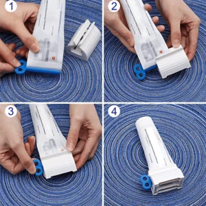 (🎊 Happy New Year Sale) Rolling Toothpaste Squeezer, 🔥 Buy 3 Get 1 Free