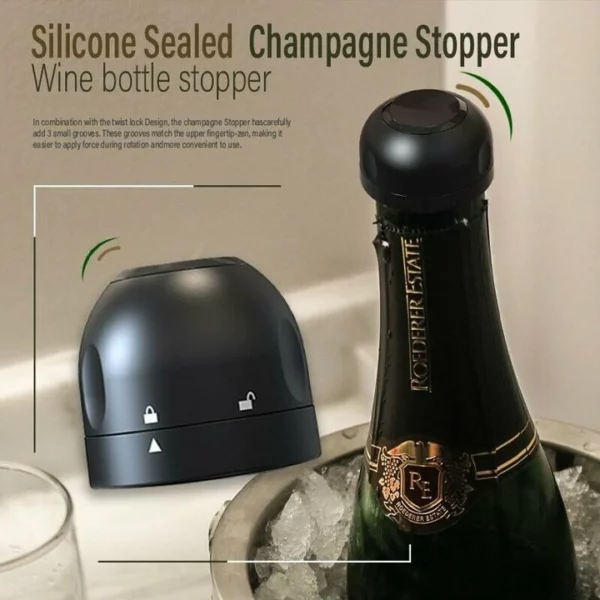 🔥50% OFF🔥Silicone Sealed Champagne Stopper