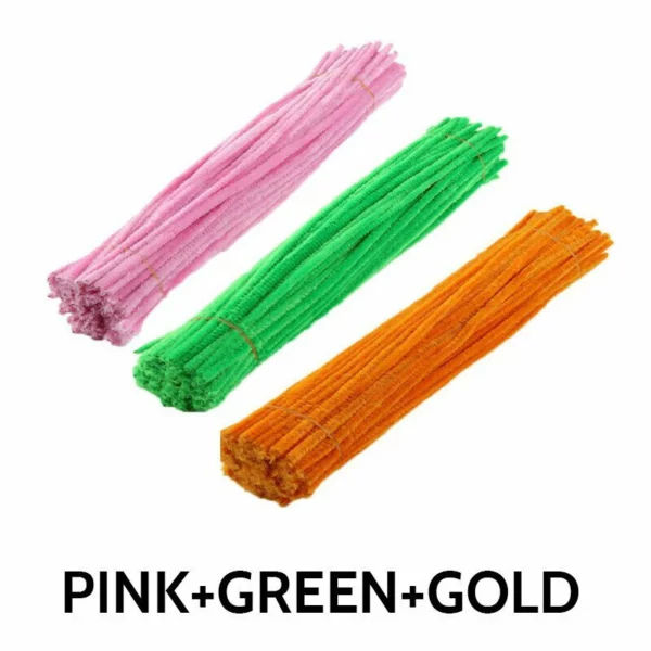 100Pcs Creative Handmade Colored Wool Root Top Twisting Bar Manual Fluffy Bar Iron Wire🔥50% OFF🔥