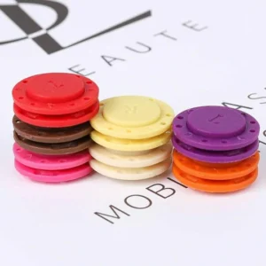 High-grade invisible plastic magnet button (5PCS)--Present a gift now:sewing set