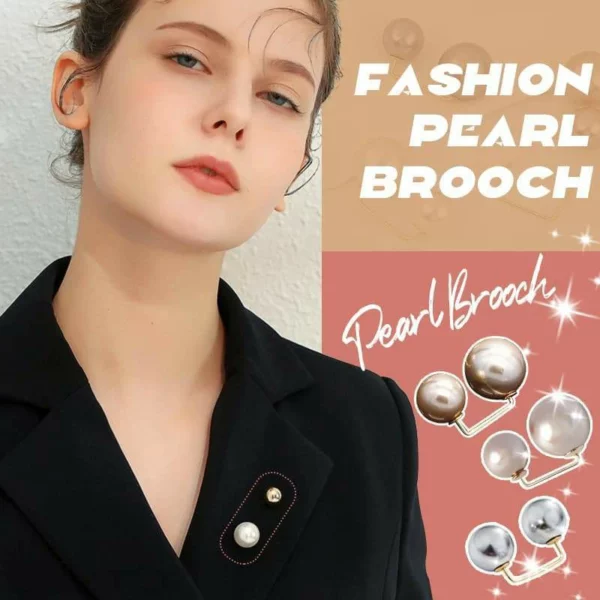 (💥New Year's Hot Sale-48% Off)Fashion Pearl Brooch(3pcs)