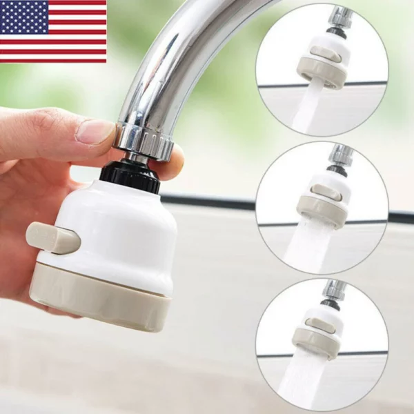 (🔥HOT SALE NOW-48% OFF) Super Water Saving 360° Rotate Kitchen Tap (BUY 2 GET 1 FREE NOW)