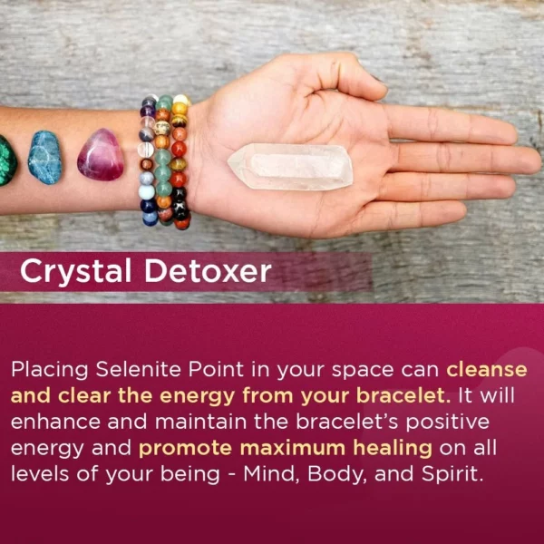 Cymophane Crystal Power Ionic Bracelet