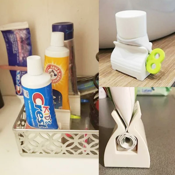 (🎊 Happy New Year Sale) Rolling Toothpaste Squeezer, 🔥 Buy 3 Get 1 Free