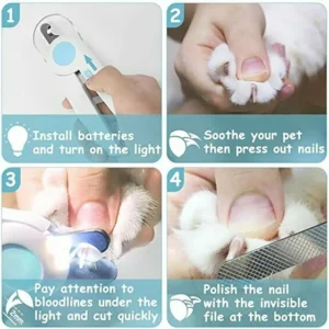 Pet Nail Trimmer with LED Light🔥50% OFF🔥