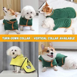 🎅( EARLY CHRISTMAS SALE - SAVE 50% OFF) SUPER ABSORBENT PET BATHROBE-BUY 2 GET EXTRA 10% OFF