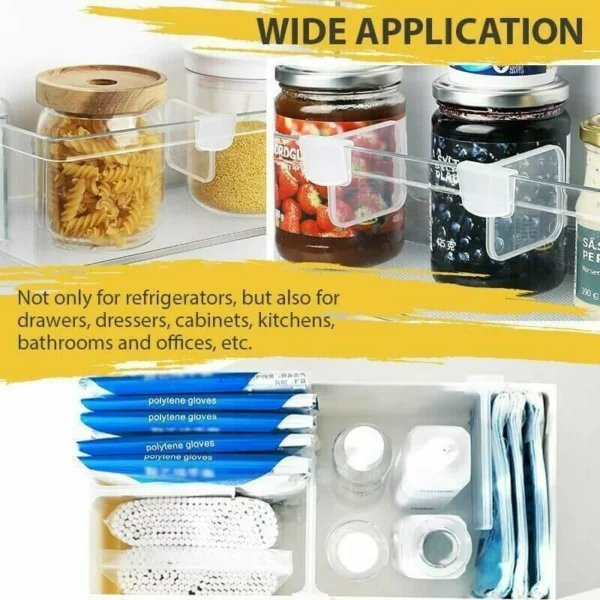 Fridge Storage Divider 4 PCS (🔥50% OFF🔥)