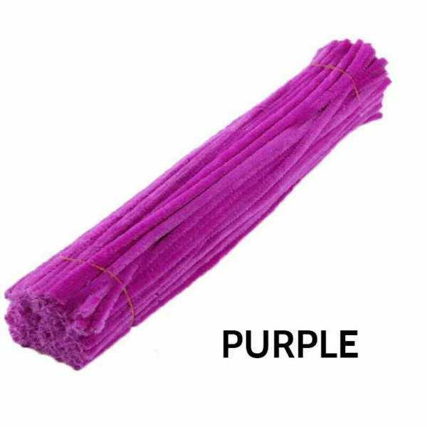 100Pcs Creative Handmade Colored Wool Root Top Twisting Bar Manual Fluffy Bar Iron Wire🔥50% OFF🔥