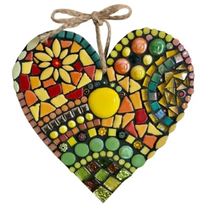 (🎄Christmas sale-50% Off🎄)Large garden mosaic heart