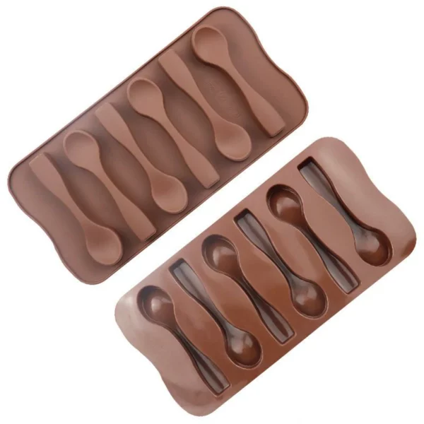 (❤️Mothers Day Promotion - Save 50% OFF) Chocolate Spoon Mold, Buy 2 Get 1 Free