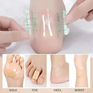 3 Type Invisible Anti-abrasion Foot Stick (20 pcs/10 pairs)