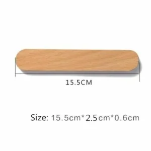 Wood Key Holder Wall Key Storage Organizer Strong Magnetic Key Rack Hanger Key Ring Hooks Clerk Housekeeper on the wall