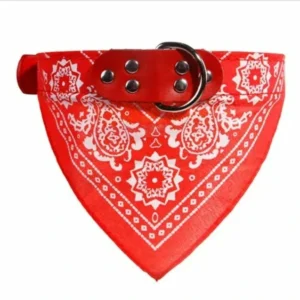 SUPREPET Cute Adjustable Small Dog Collars Puppy Pet Slobber Towel Outdoor Cat Collar Print Scarf Design Dog Collar Neckerchief