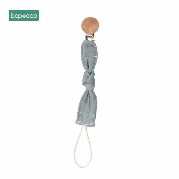 Bopoobo 1pc Baby Dummy Pacifier Chain Clip Cotton Cloth Plush Animal Toys Soother Nipples Holder Newborn Toy Feeding Accessories