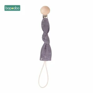 Bopoobo 1pc Baby Dummy Pacifier Chain Clip Cotton Cloth Plush Animal Toys Soother Nipples Holder Newborn Toy Feeding Accessories