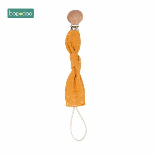 Bopoobo 1pc Baby Dummy Pacifier Chain Clip Cotton Cloth Plush Animal Toys Soother Nipples Holder Newborn Toy Feeding Accessories