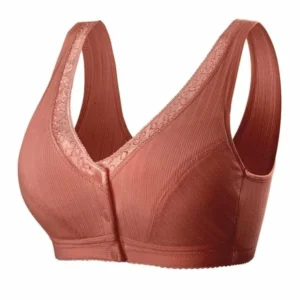 Pure Cotton Non-steel Ring Breathable Comfortable Large Size Bra