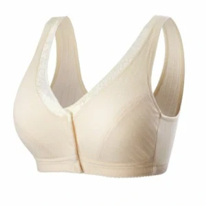 Pure Cotton Non-steel Ring Breathable Comfortable Large Size Bra