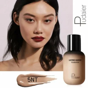 Pudaier 40ml Matte Makeup Foundation Cream For Face Professional Concealing Make up Liquid Long-lasting Cosmetics