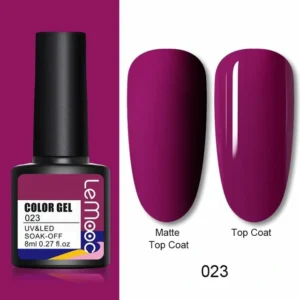 LEMOOC 8ml Nail Gel Polish Hot Selling Colors For Soak Off Semi Permanent Hybrid Nail Art Prime Gel Varnish varnish