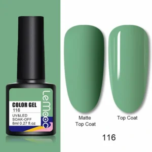 LEMOOC 8ml Nail Gel Polish Hot Selling Colors For Soak Off Semi Permanent Hybrid Nail Art Prime Gel Varnish varnish