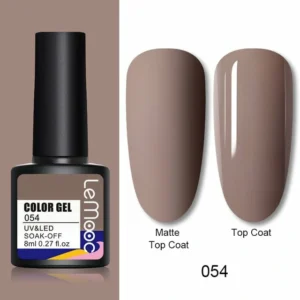 LEMOOC 8ml Nail Gel Polish Hot Selling Colors For Soak Off Semi Permanent Hybrid Nail Art Prime Gel Varnish varnish