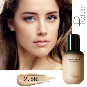 Pudaier 40ml Matte Makeup Foundation Cream For Face Professional Concealing Make up Liquid Long-lasting Cosmetics