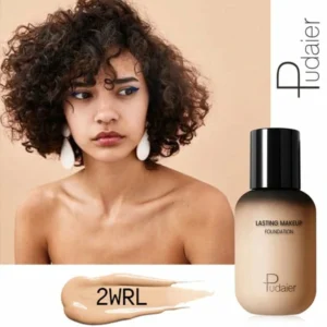 Pudaier 40ml Matte Makeup Foundation Cream For Face Professional Concealing Make up Liquid Long-lasting Cosmetics