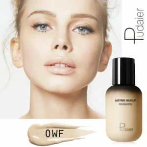 Pudaier 40ml Matte Makeup Foundation Cream For Face Professional Concealing Make up Liquid Long-lasting Cosmetics