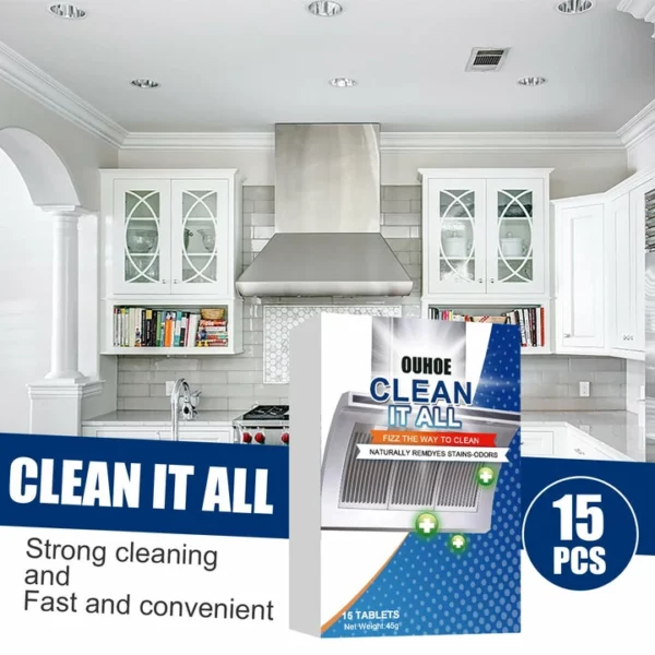 Clean It All Kitchen Grease Cleaner Tablet