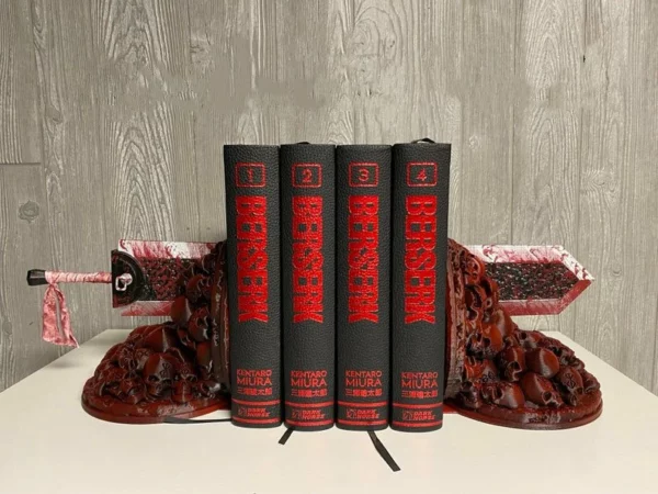 Berserk Bookends - Dragonslayer - Berserk Fan Art Book Ends