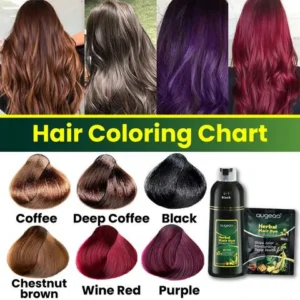 10 Mins Herbal Hair Darkening Shampoo