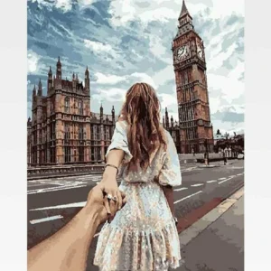 Picarts™ Follow Me To London Paint-By-Numbers Kit