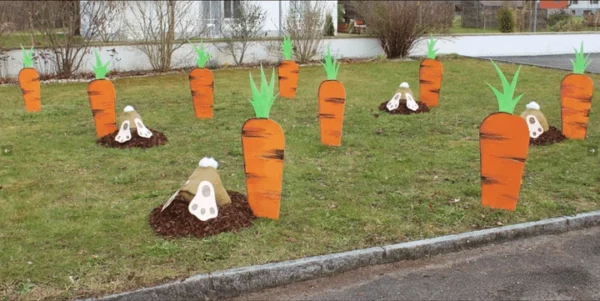 Digging Bunnies And Carrots