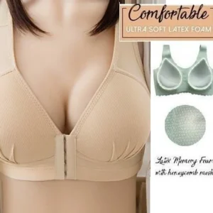 #1 Plus Size Sexy Push Up Bra Front Closure Solid Color Brassiere !!