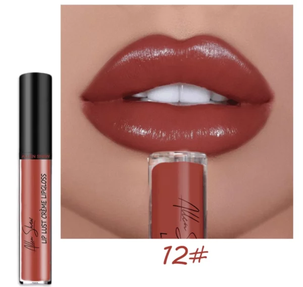 70%OFF--12 Color Cream Texture Lipstick Waterproof