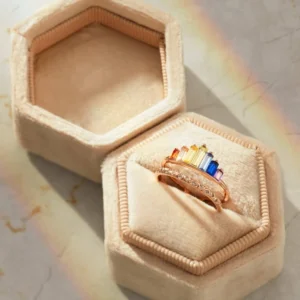 I WOULD CHANGE THE WORLD FOR YOU RAINBOW RING