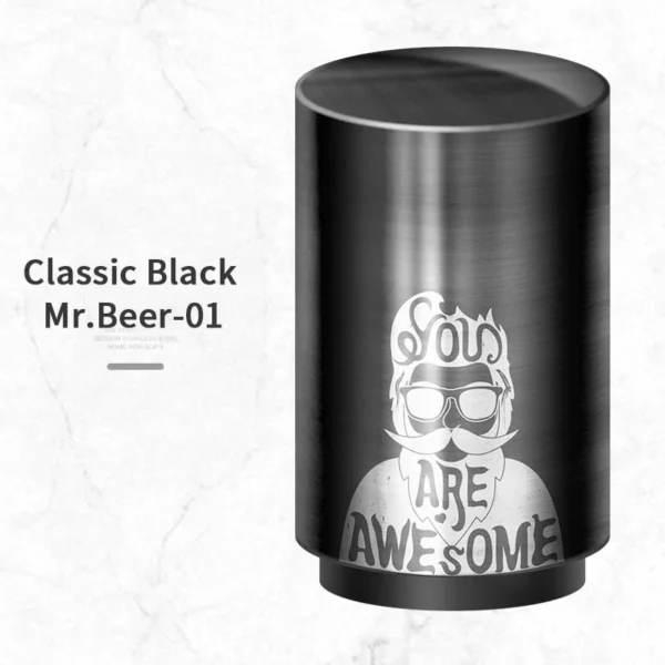 🍺Mr.Beer Automatic Bottle Opener with Magnetic Cap Catcher