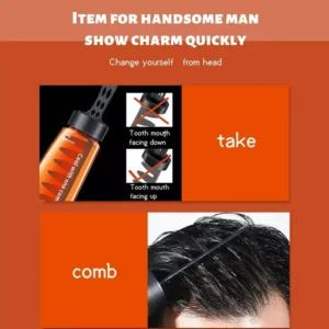 2-In-1 Hair Gel With Comb 280ml