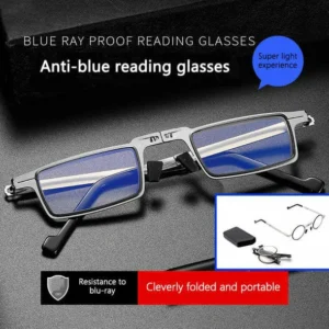 Visionary™: Ultralight Titanium Screwless Foldable Reading Glasses - 2022 Hot Sell 🔥