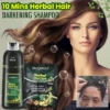 10 Mins Herbal Hair Darkening Shampoo