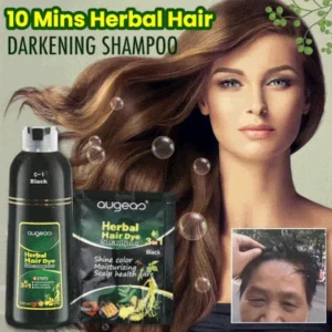 10 Mins Herbal Hair Darkening Shampoo