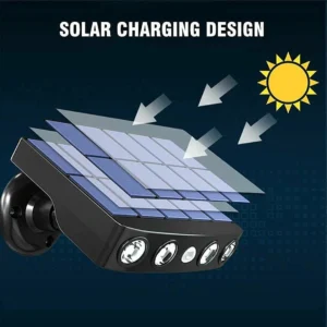 (Winter Sale- 50% OFF！) Solar Led Lamp 250W / 6000K