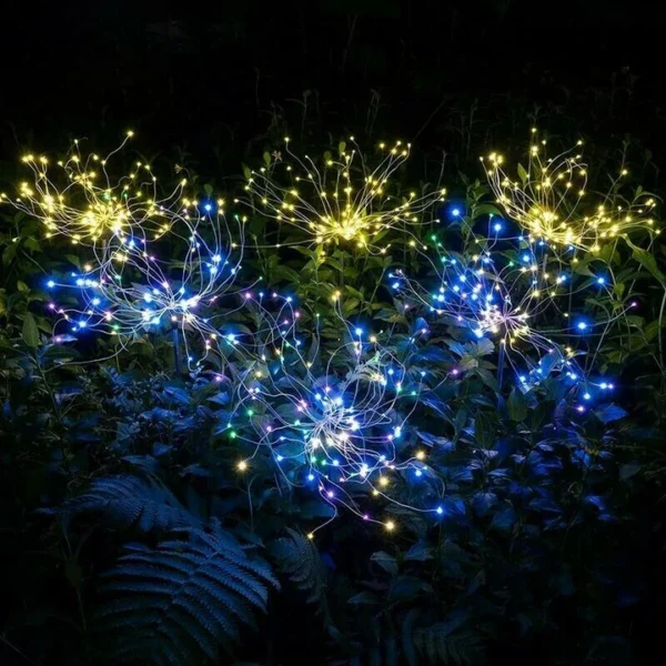 Buy Now 49% OFF--Waterproof Solar Garden Fireworks Lamp