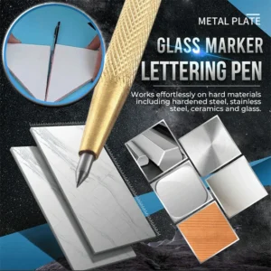 METAL PLATE GLASS MARKER LETTERING PEN